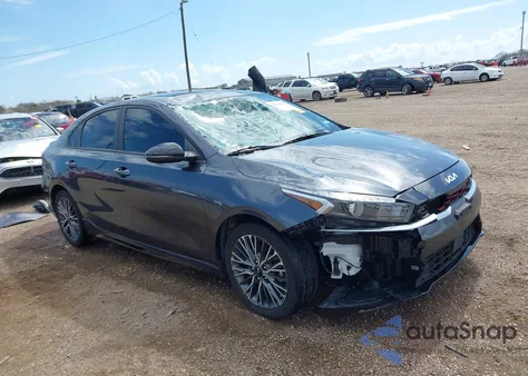 2023 Kia Forte Gt-Line из США, поврежденный, VIN 3KPF54AD3PE634165